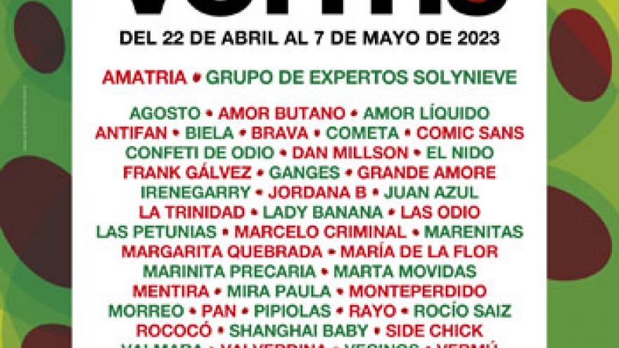 Cartel Sesión Vermú 2023 Miniatura Cartel Sesión Vermú 2023