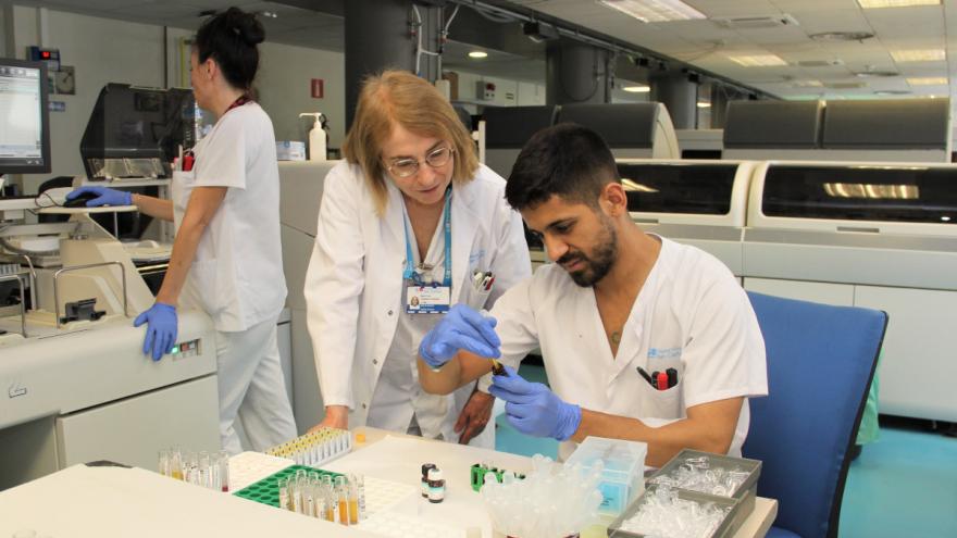 En el Laboratorio Core del Hospital Clínico San Carlos se realizan más de 10 millones de determinaciones analíticas al año