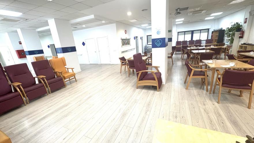 Sala de un centro de día