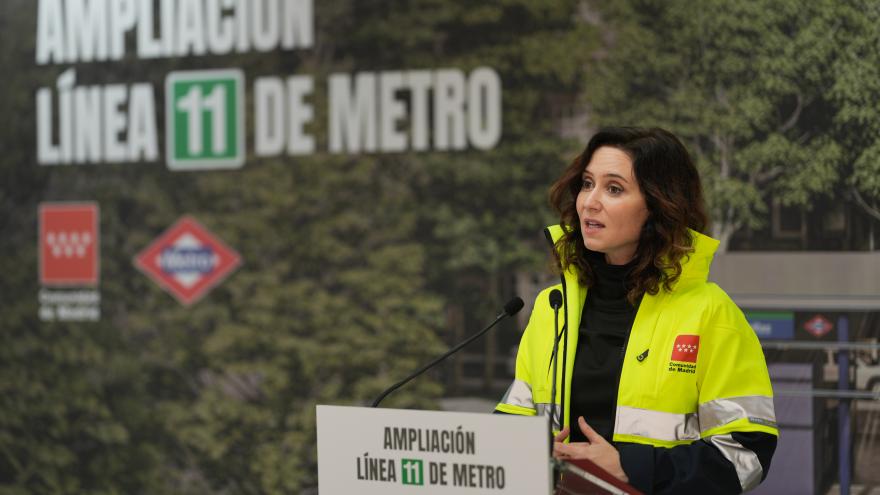 La presidenta Isabel Díaz Ayuso