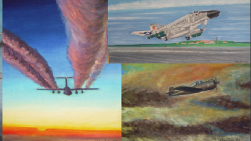 Imagen de cabecera #0 de la página de "Exposición pictórica "El Arte del Vuelo""