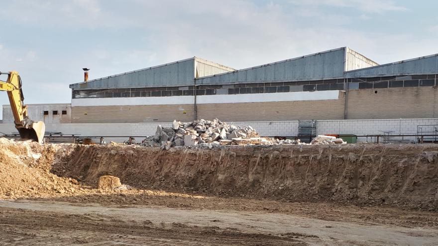 Yacimiento paleontológico de la calle Faisán en Fuenlabrada