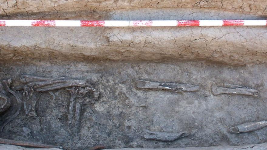 Imagen de Inhumación en La Necrópolis Tardorromana de Móstoles