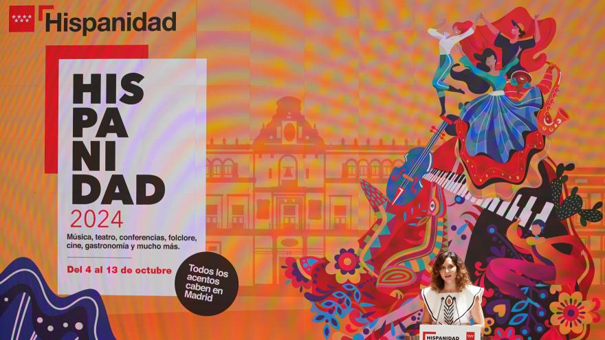 La presidenta durante la presentación