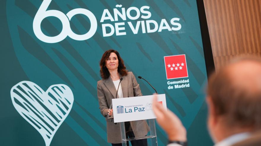 La presidenta Isabel Díaz Ayuso