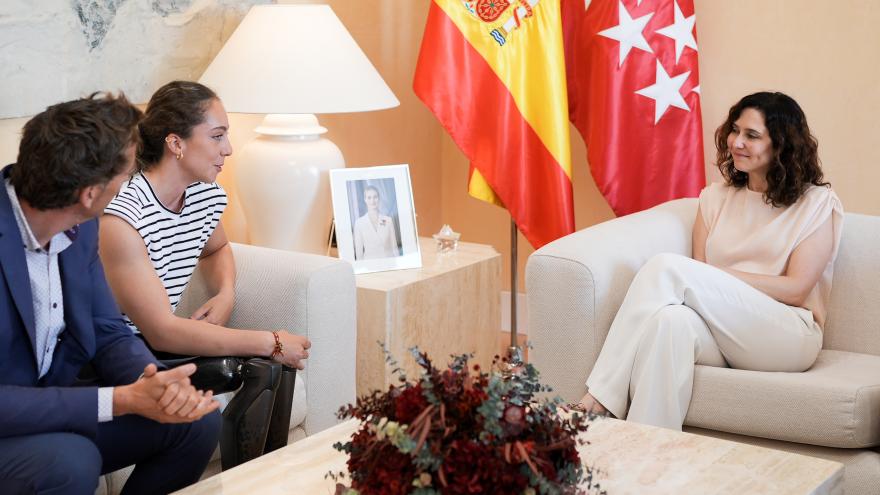La presidenta Isabel Díaz Ayuso