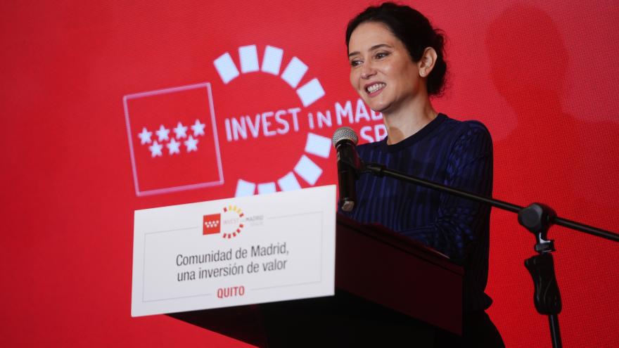 La presidenta Isabel Díaz Ayuso