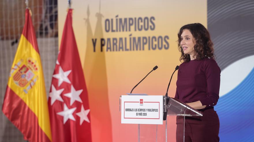 La presidenta Isabel Díaz Ayuso