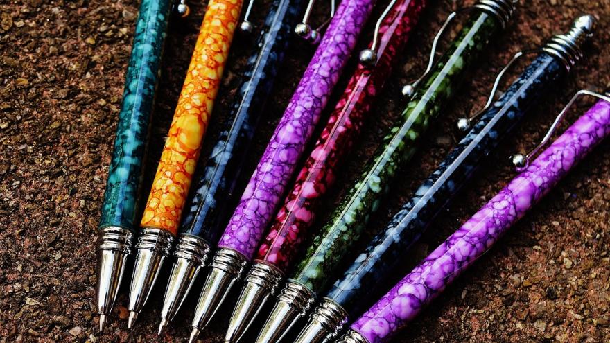 Bolígrafos de colores