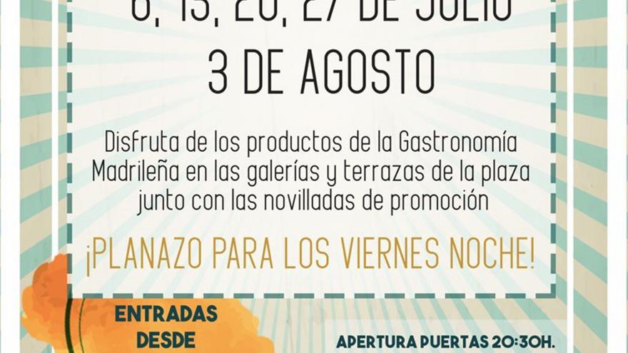 Cartel "Cénate las Ventas"