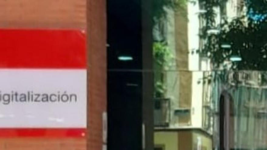 Cartel de la Consejería de Digitalización