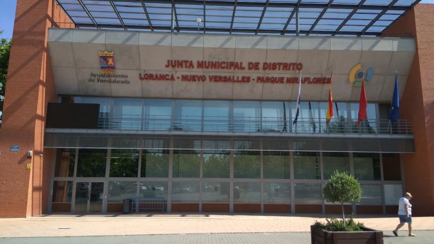 Exterior Biblioteca Loranca de Fuenlabrada
