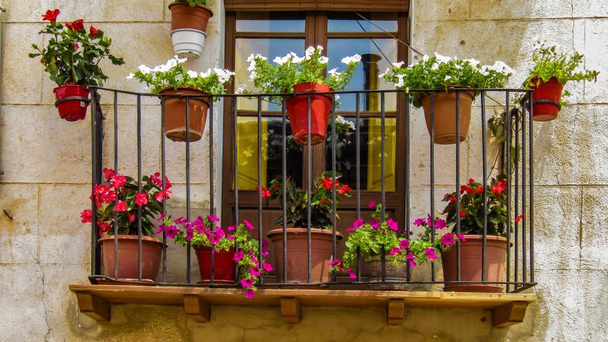 Imagen de un balcon