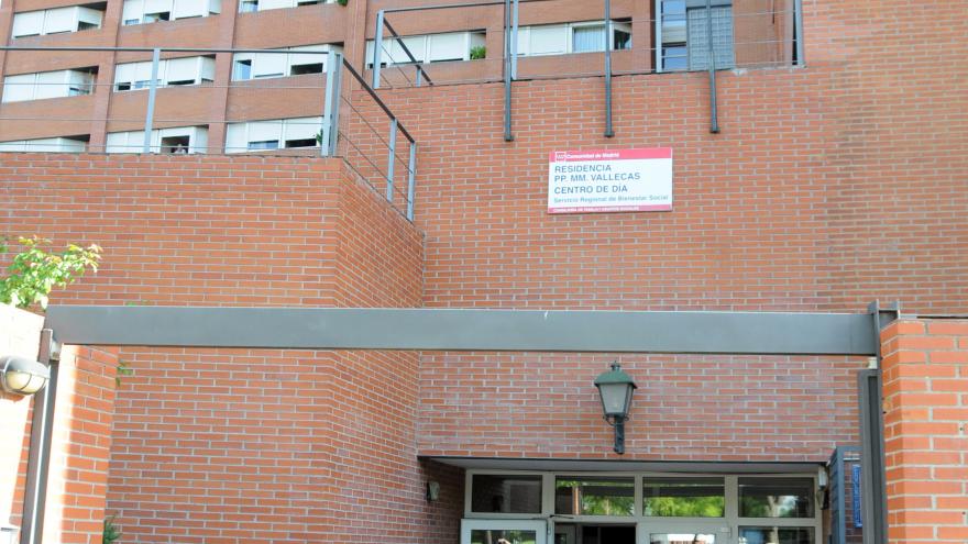 Entrada al Centro de Día Vallecas