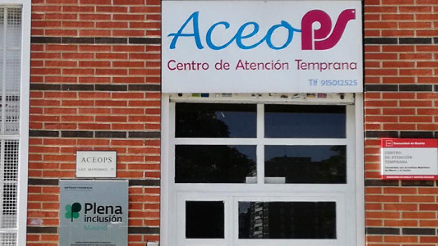 Fachada del Centro de Atención Temprana (CAT) ACEOPS
