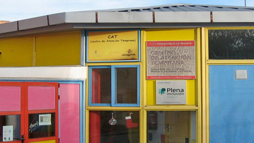 Fachada del Centro Municipal de Atención Temprana (CAT) Mario Benedetti de San Fernando de Henares