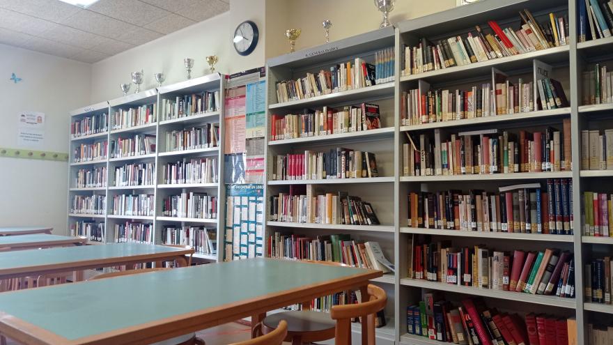 Interior Centro Lectura belmonte de Tajo