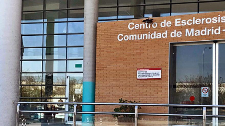 Fachada del Centro de Esclerosis Múltiple de la Comunidad de Madrid Alicia Koplowitz