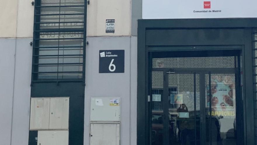 Fachada del Centro Ocupacional Fuenlabrada