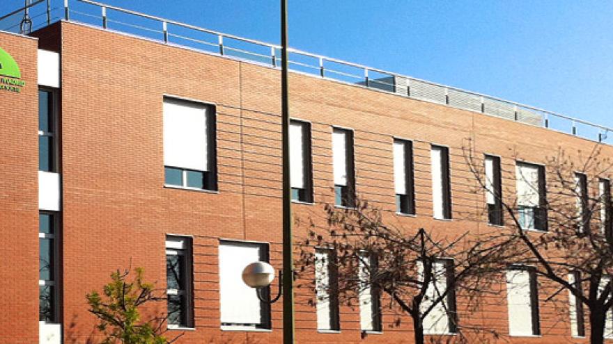 Fachada del Centro Residencial y Centro Ocupacional Gran Vía de Hortaleza - Fundación BETESDA
