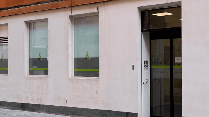 Fachada del Centro de Rehabilitación INDANE