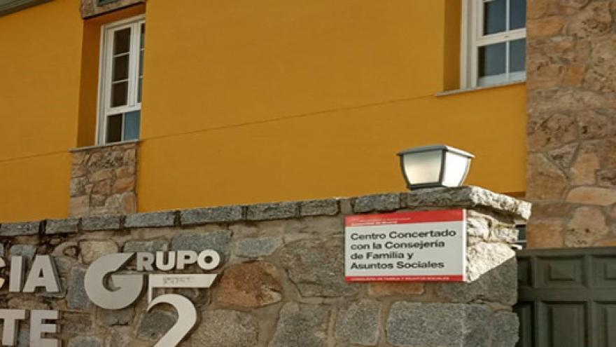 Fachada de la Residencia (MR) Alpedrete para personas con enfermedad mental