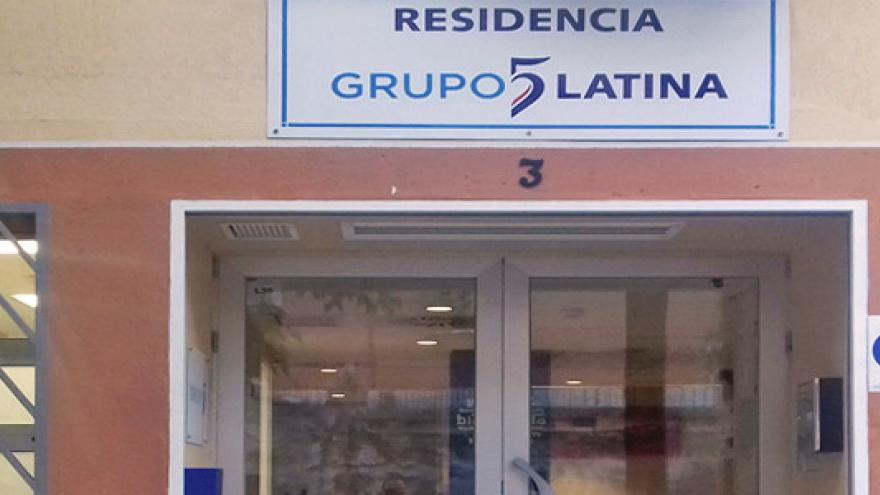 Fachada de la Residencia Latina para personas con enfermedad mental