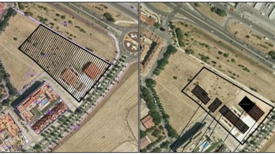 PLANO DE LAS OBRAS EN UN CENTRO