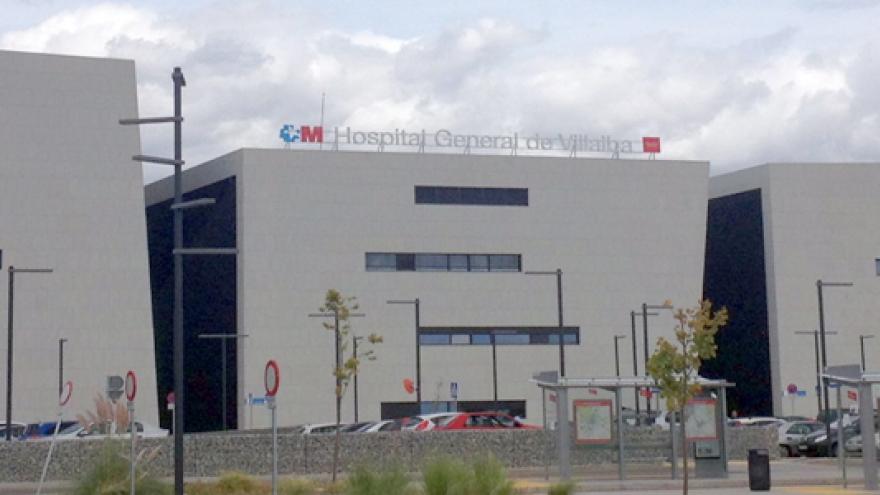 foto del exterior del hospital de Villalba