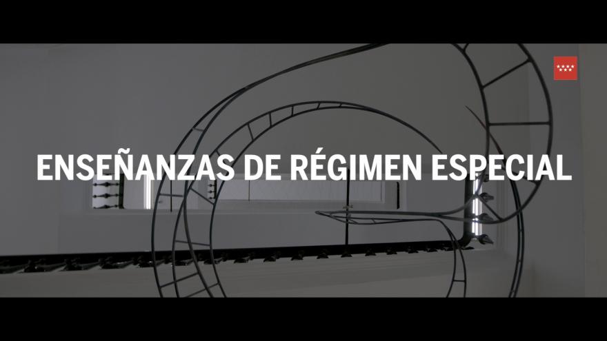 Portada vídeo enseñanzas régimen especial