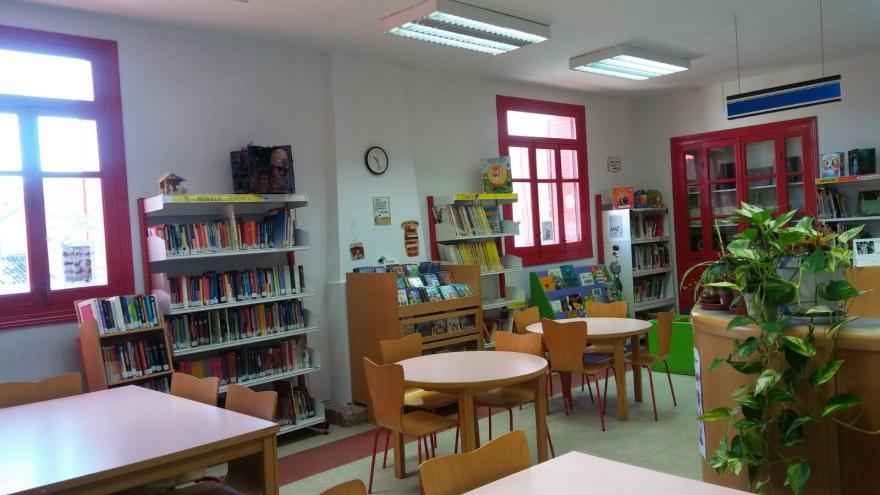 Interior Biblioteca Elena Soriano Villaconejos