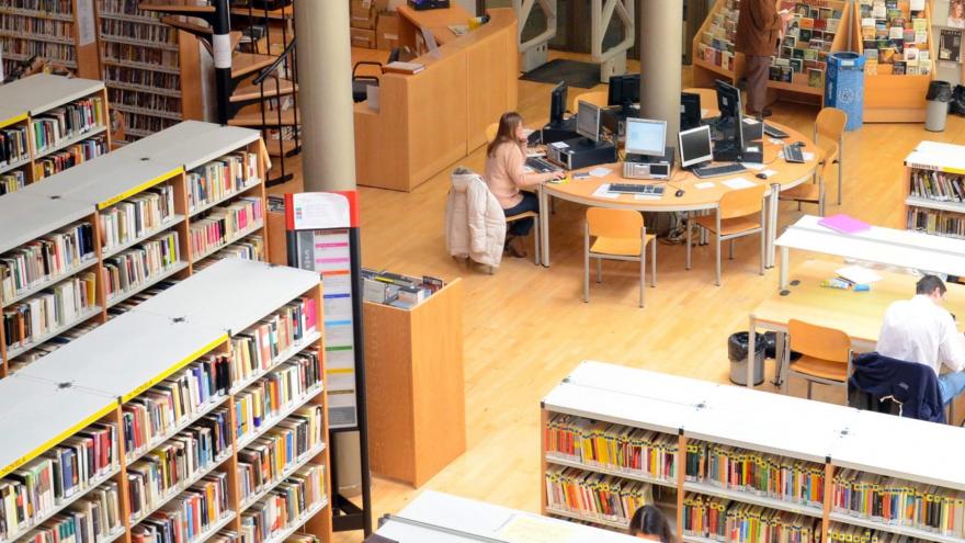 Interior Biblioteca Luis de Góngora de Villaviciosa de Odón