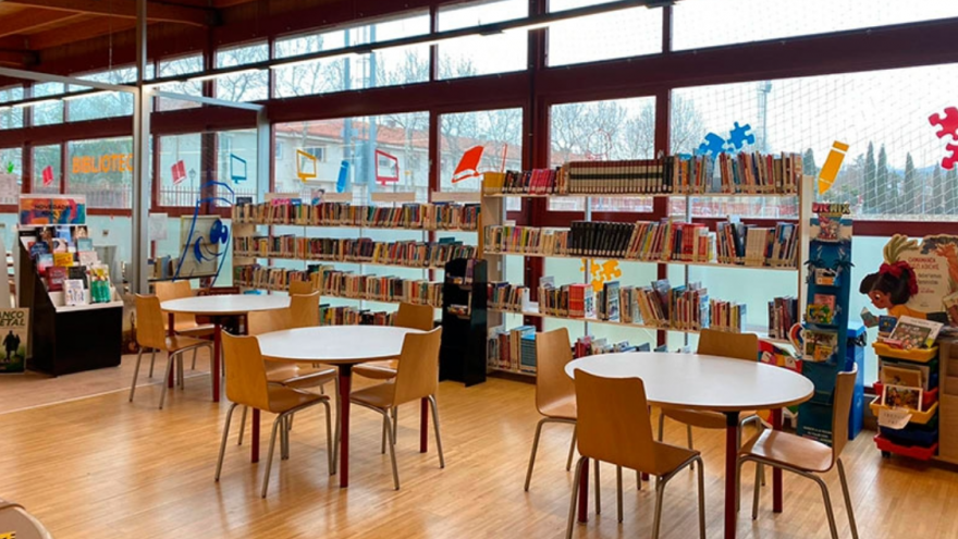 Interior Biblioteca  Gabriel García Máquez Colmenar del Arroyo