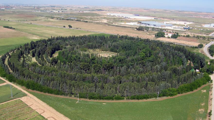 Instalación en finca El Encín del IMIDRA