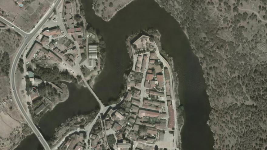 Vista aérea de Buitrago del Lozoya