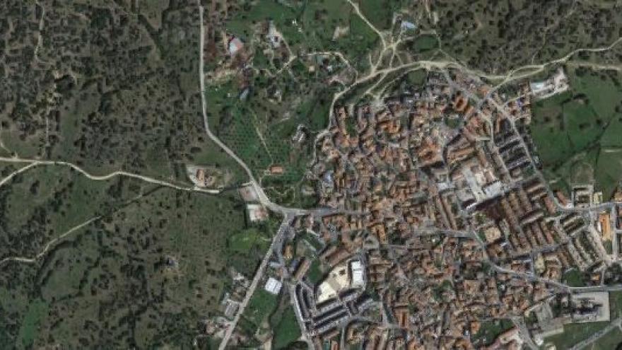 Vista aérea de valdemorillo