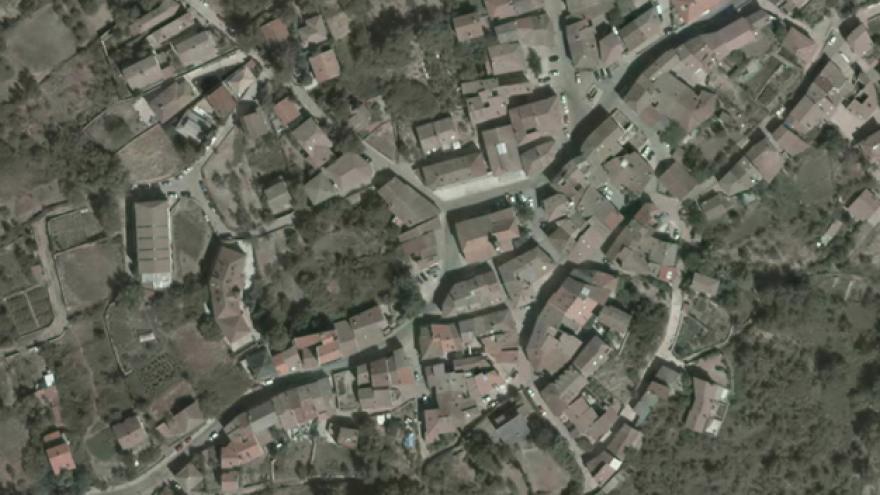 Vista aérea de Montejo de la Sierra