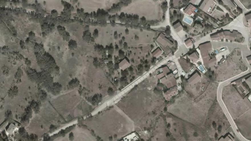 Vista aérea de Navarredonda y San Mamés