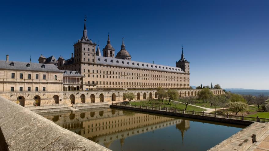 Una imagen del Real Monasterio de  El Escorial