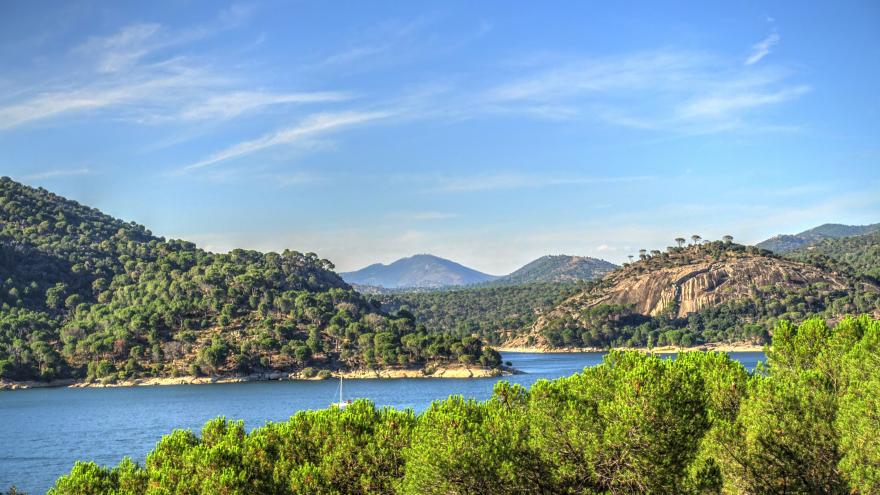 Imagen panorámica del Pantano de San Juan