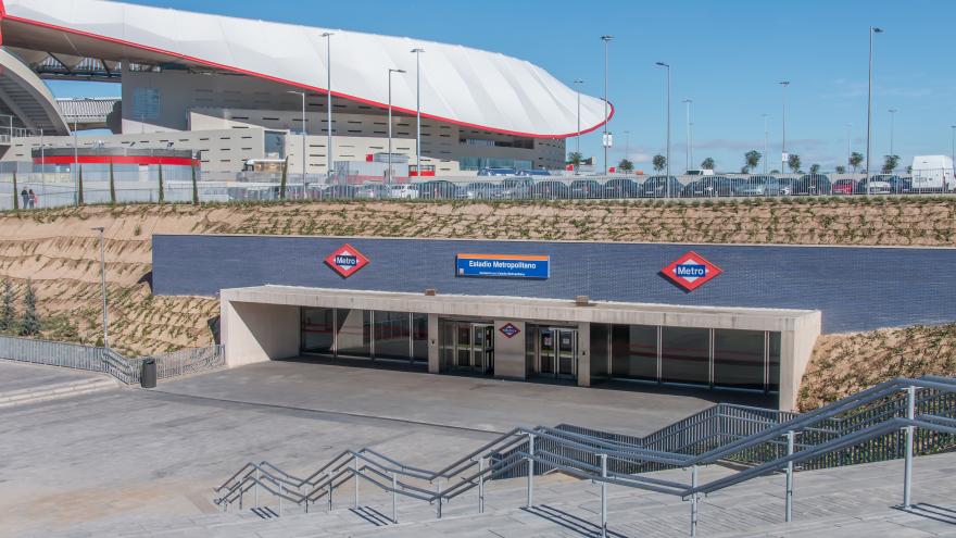 Estación de Metro Estadio Metropolitano