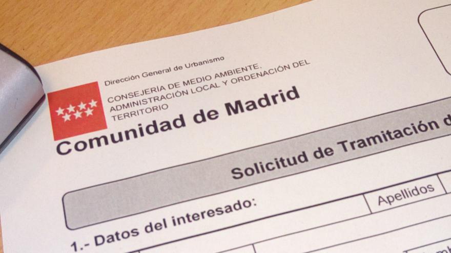 Formulario de solicitud