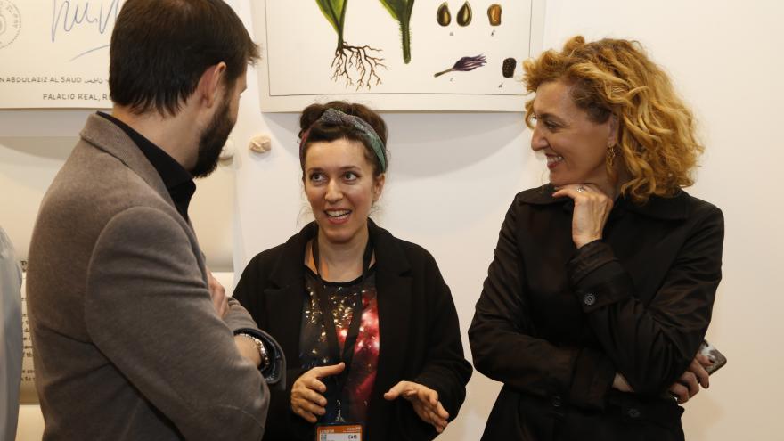 La Comunidad premia a la artista Tania Blanco en la feria Estampa 2018