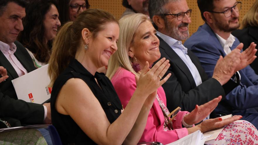 La consejera Ana Dávila durante la clausura de la I Semana de la Sensibilización