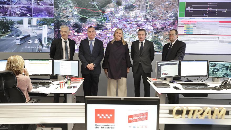  Rosalía Gonzalo en el Centro de Innovación y Formación de Movilidad 