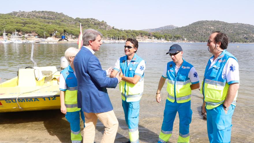 El presidente hace balance de actuaciones de la Agencia de Seguridad y Emergencias durante la primera parte de la campaña de verano