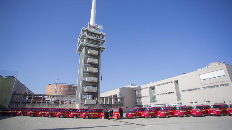 Flota de vehículos eléctricos del cuerpo de Bomberos de la Comunidad de Madrid