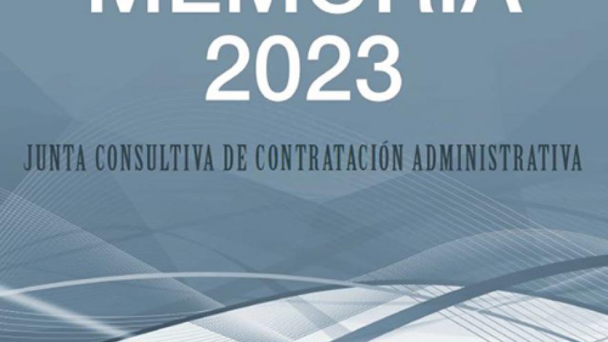Memoria 2023 de la Junta Consultiva de Contratación Administrativa