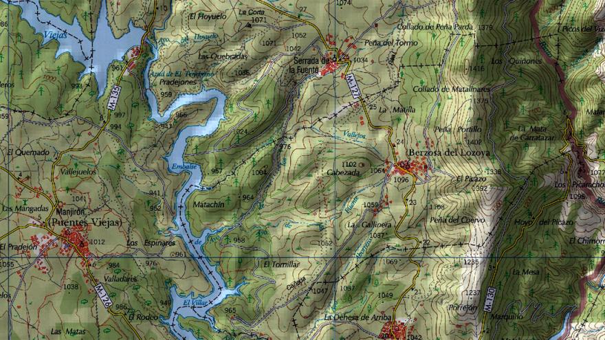 Cartografía de la Comunidad de Madrid