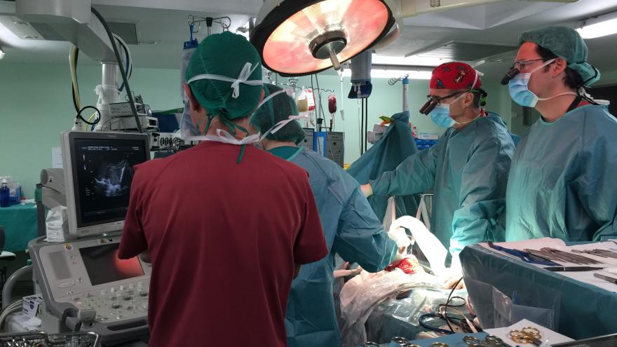 Trasplante en el Hospital Universitario La Paz